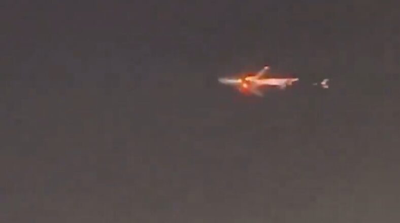 Plane catches on fire after leaving Miami International Airport