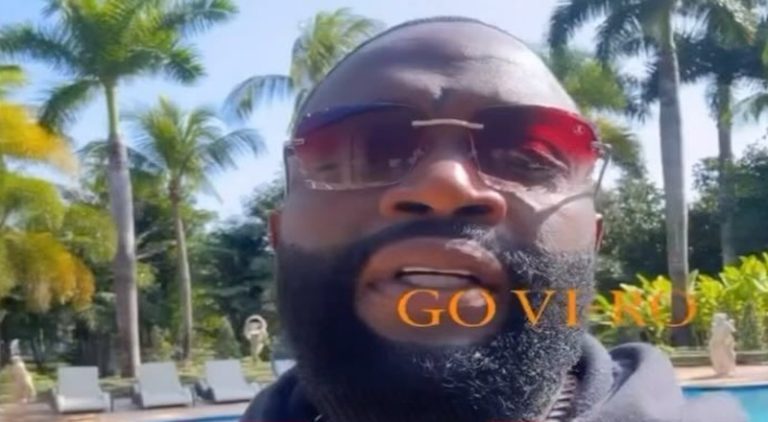 Rick Ross tells people trash talking him to talk about his money