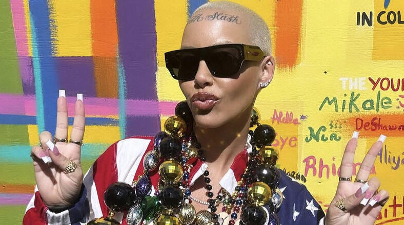 Amber Rose denies that she's dating CJ Stroud