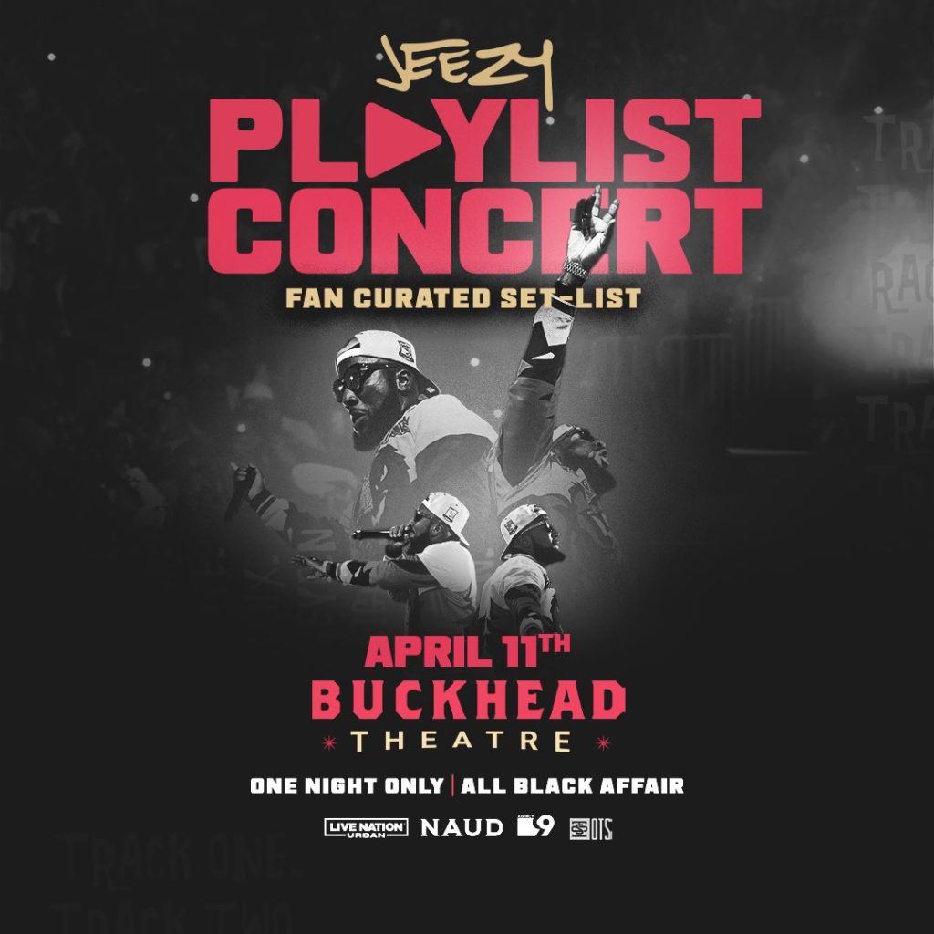Jeezy announces fan-curated set-list playlist concert