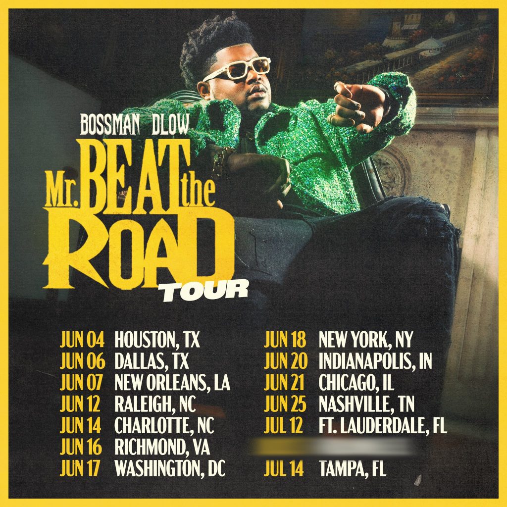 Bossman Dlow announces dates for “Mr Beat The Road” Tour