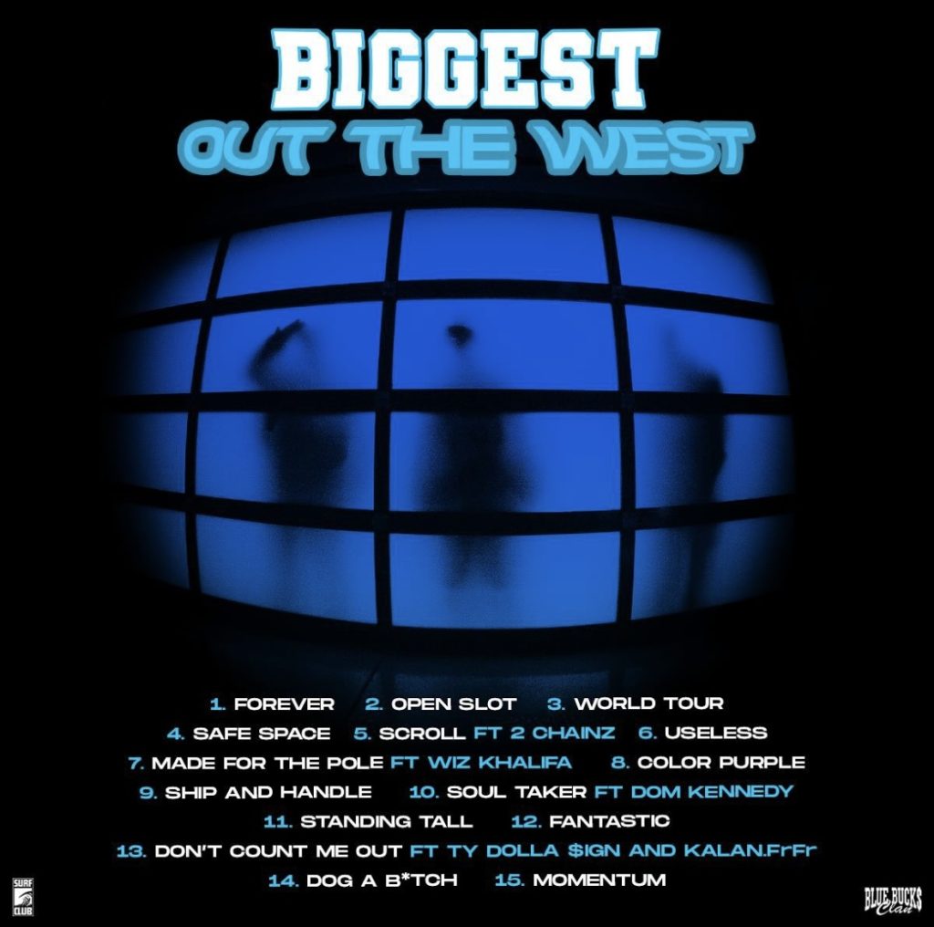 BlueBucksClan & Hit-Boy reveal “Biggest Out The West“ tracklist