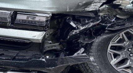Meek Mill shares photos after suffering car crash