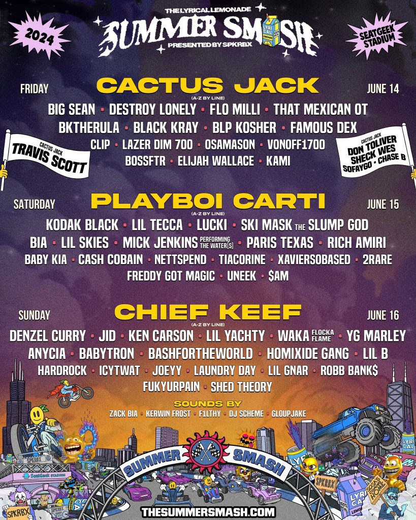 Travis Scott, Chief Keef and more to perform at Summer Smash
