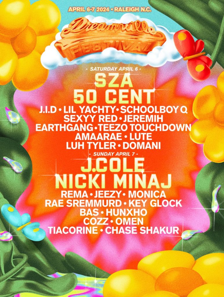 50 Cent and Hunxho added to Dreamville Festival lineup