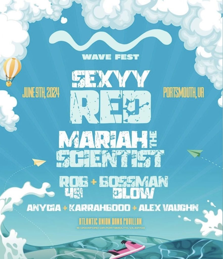 Sexyy Red, Anycia and more to perform at Wave Fest