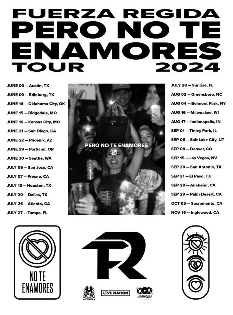 Fuerza Regida announces dates for Pero No Te Enamores Tour