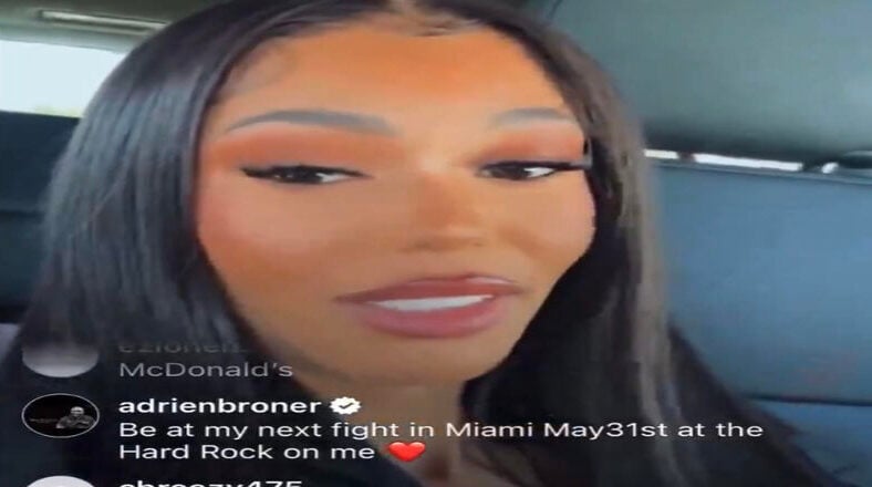 Coi Leray rejects Adrien Broner flirting with her on Instagram