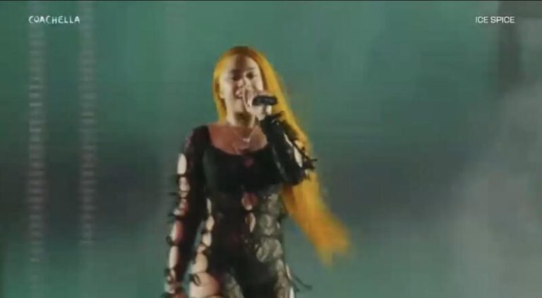 Ice Spice previews new single during Coachella performance