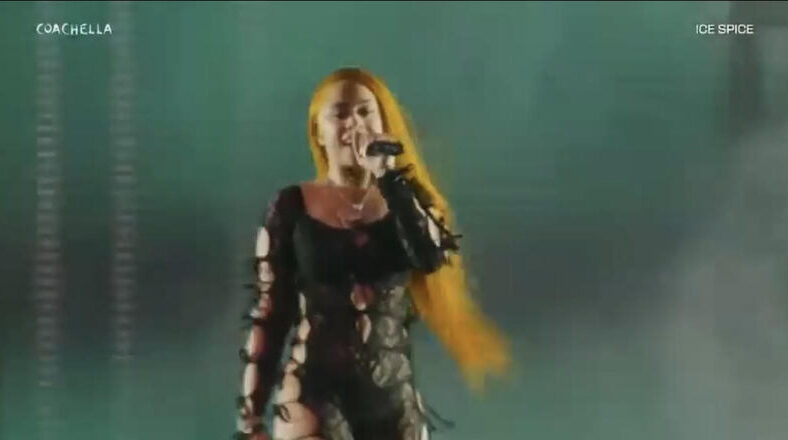 Ice Spice previews new single during Coachella performance