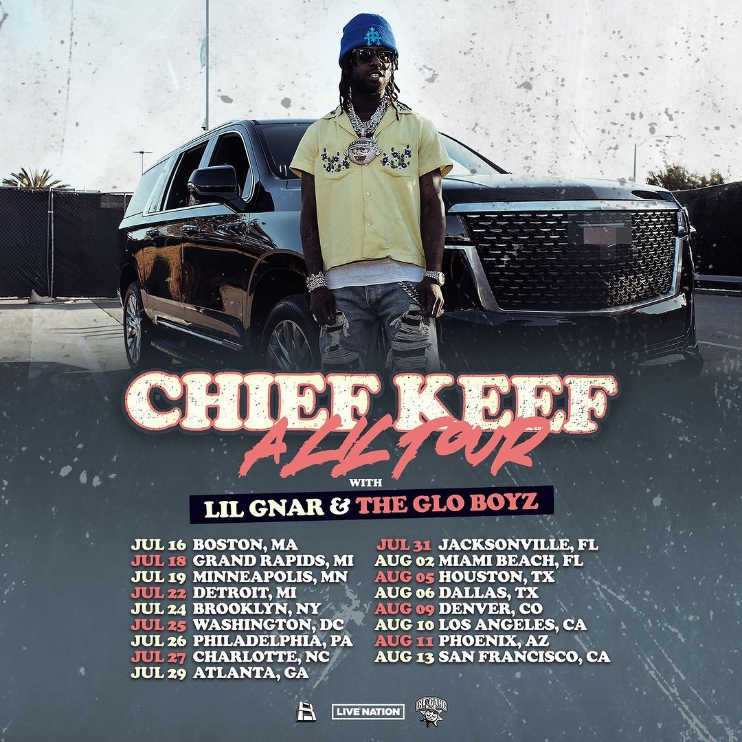 Chief Keef announces dates for A Lil Tour