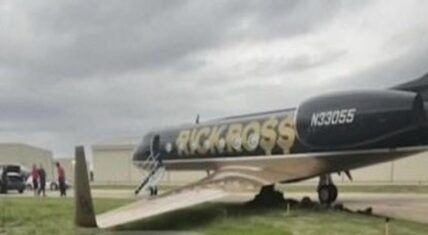 Rick Ross jokingly accuses Drake of making his jet crash
