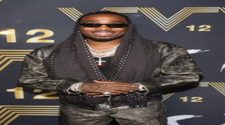 Quavo celebrates opening of V12 Restaurant & Sports Bar