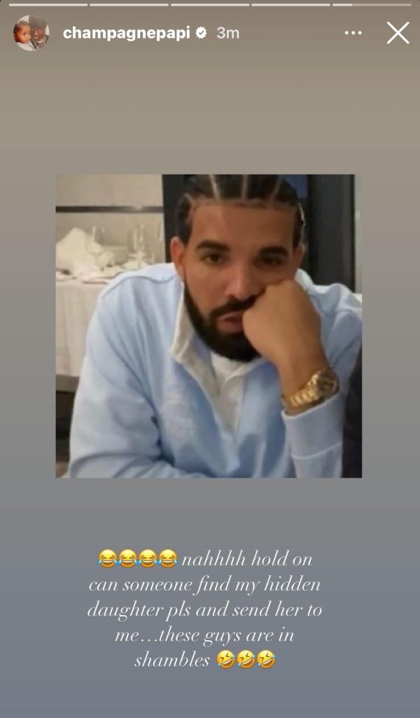 Drake denies Kendrick Lamar's claim that he's hiding a daughter