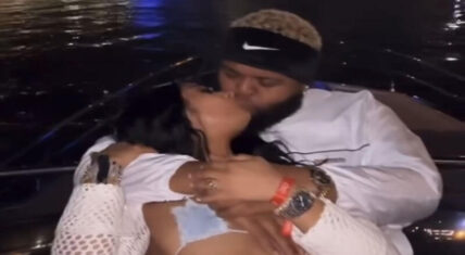 Druski & Rubi Rose seemingly confirm relationship after kiss
