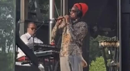Andre 3000 performs at Atlanta Jazz Festival