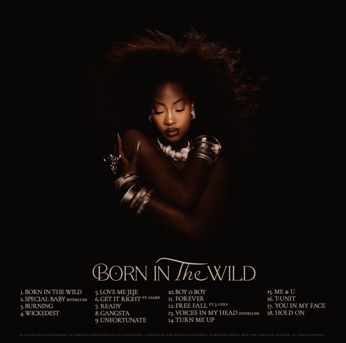 Tems reveals tracklist for debut album "Born In The Wild"