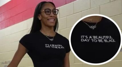 A’ja Wilson's Juneteenth shirt sparks debate over 'reverse racism'