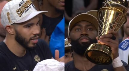 Jaylen Brown wins Finals MVP, praises Jayson Tatum’s leadership