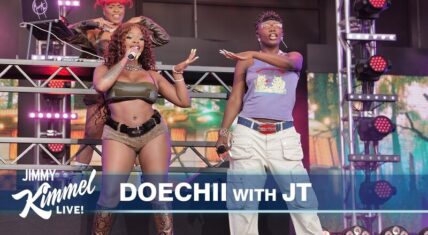 Doechii and JT perform "Alter Ego" on "Jimmy Kimmel Live"