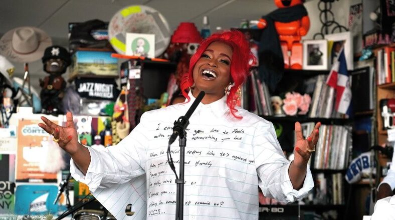 Tierra Whack performs delivers NPR's Tiny Desk concert