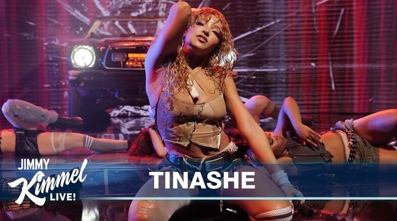 Tinashe performs "Nasty" on "Jimmy Kimmel Live"