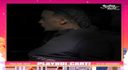 Playboi Carti added as Rolling Loud Thailand headliner
