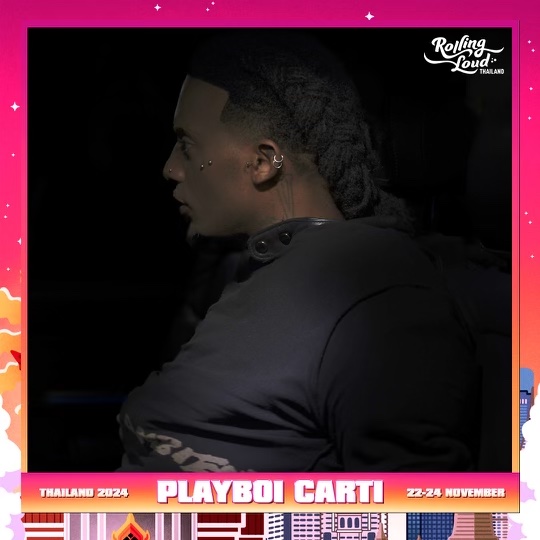 Playboi Carti added as Rolling Loud Thailand headliner
