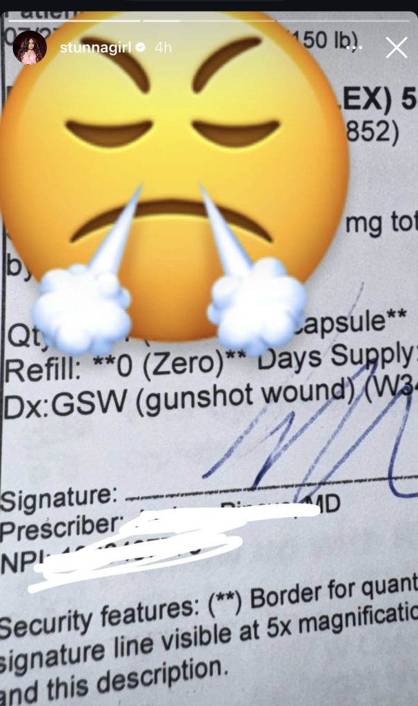 **Sacramento Rapper Stunna Girl Survives Shooting: Details Emerge**Rising Sacramento rapper Stunna Girl took to social media on Sunday to disclose a harrowing experience: she was recently shot in the chest. The 25-year-old artist shared medical records confirming the injury, revealing that the bullet entered above her breast and exited through her armpit. While the specifics of when and where the shooting occurred remain unclear, Stunna Girl assured fans she is recovering and did not suffer any life-threatening injuries. Stunna Girl's announcement has shocked her rapidly growing fan base. Over the past year, she has cemented herself as one of the West Coast’s most promising new artists. Her breakout moment came in summer 2023 with the hit single "Like Dat," which received widespread acclaim. The track’s popularity soared further with remixes featuring heavyweights French Montana and JT. This year, Stunna Girl has continued her upward trajectory, dropping buzzworthy tracks such as “Stand Up” featuring YG and “Paid & Put Up.” Her fearless style and authentic voice have resonated with listeners, earning her a devoted following and solidifying her place in the music industry. Despite the recent incident, Stunna Girl's resilience and dedication to her craft are evident. Her ability to turn personal adversity into public triumph highlights her strength and determination. Fans and fellow artists have flooded her social media with messages of support, wishing her a swift recovery and applauding her courage. Stunna Girl reveals she was recently shot