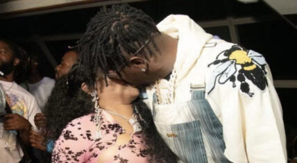 Antonio Brown and Lil Kim spotting kissing at NYC yacht party