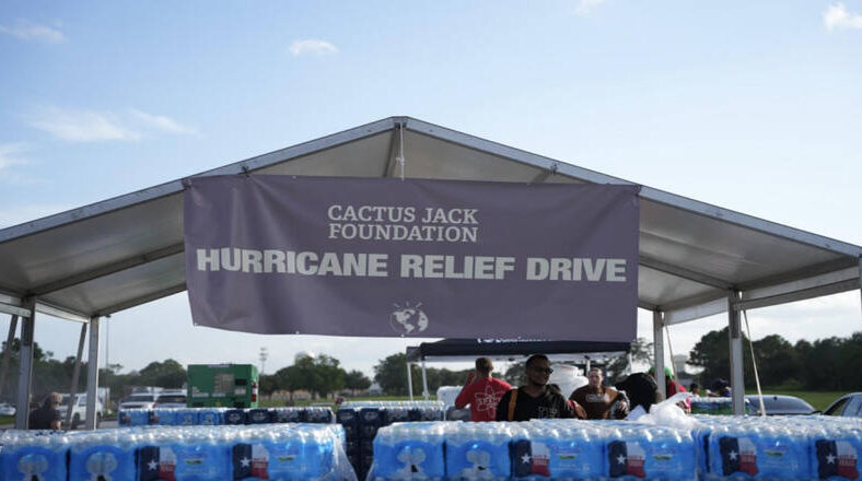 Travis Scott launches relief drive for Hurricane Beryl victims