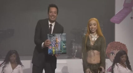 Ice Spice performs on "The Tonight Show Starring Jimmy Fallon"