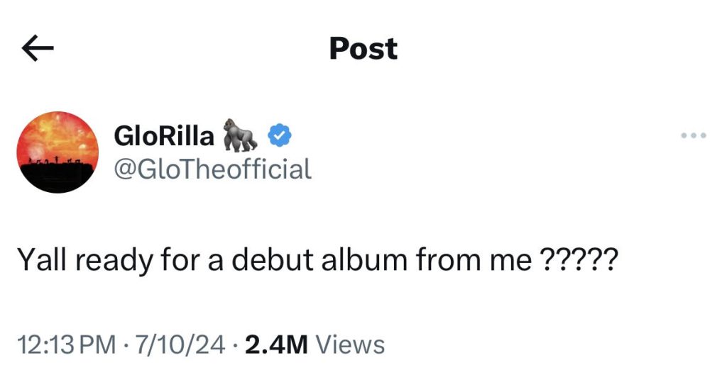 GloRilla teases upcoming debut album