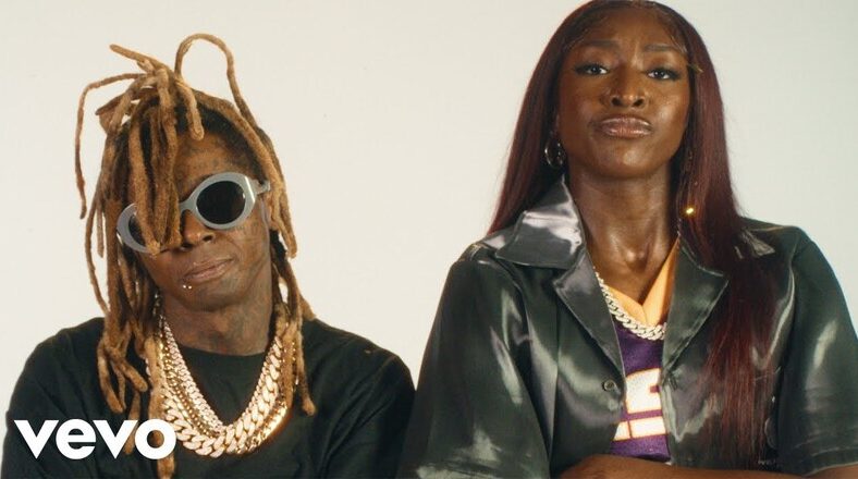 Flau'jae and Lil Wayne release visuals for "Came Out A Beast"
