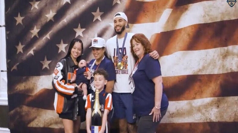 Ella Mai and Jayson Tatum confirm birth of their child at Olympics