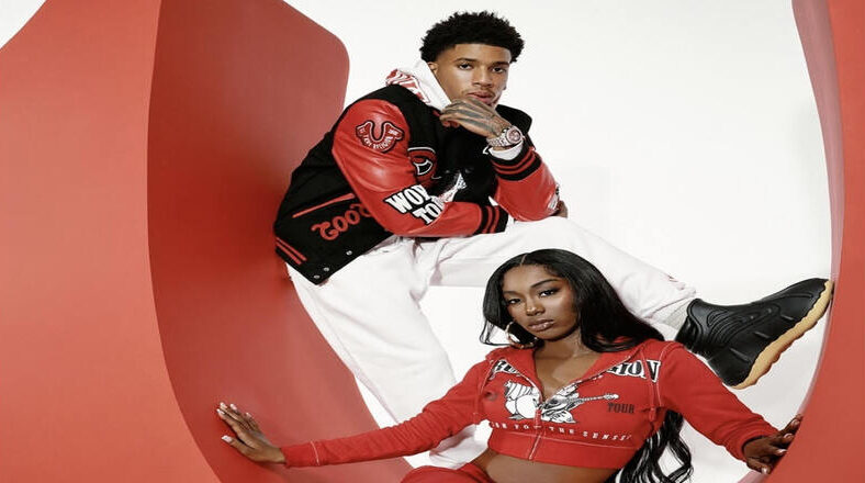Flo Milli and NLE Choppa model in new True Religion collaboration