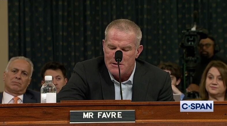 Brett Favre announces Parkinson's Disease in Congress testimony