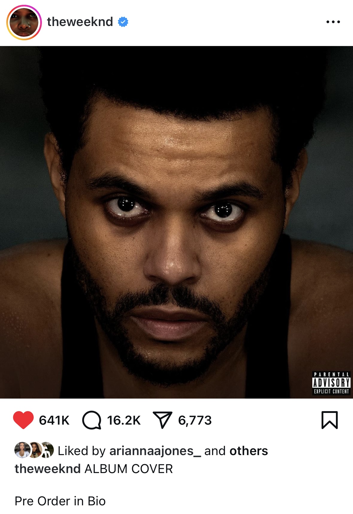 The Weeknd reveals “Hurry Up Tomorrow” album cover art