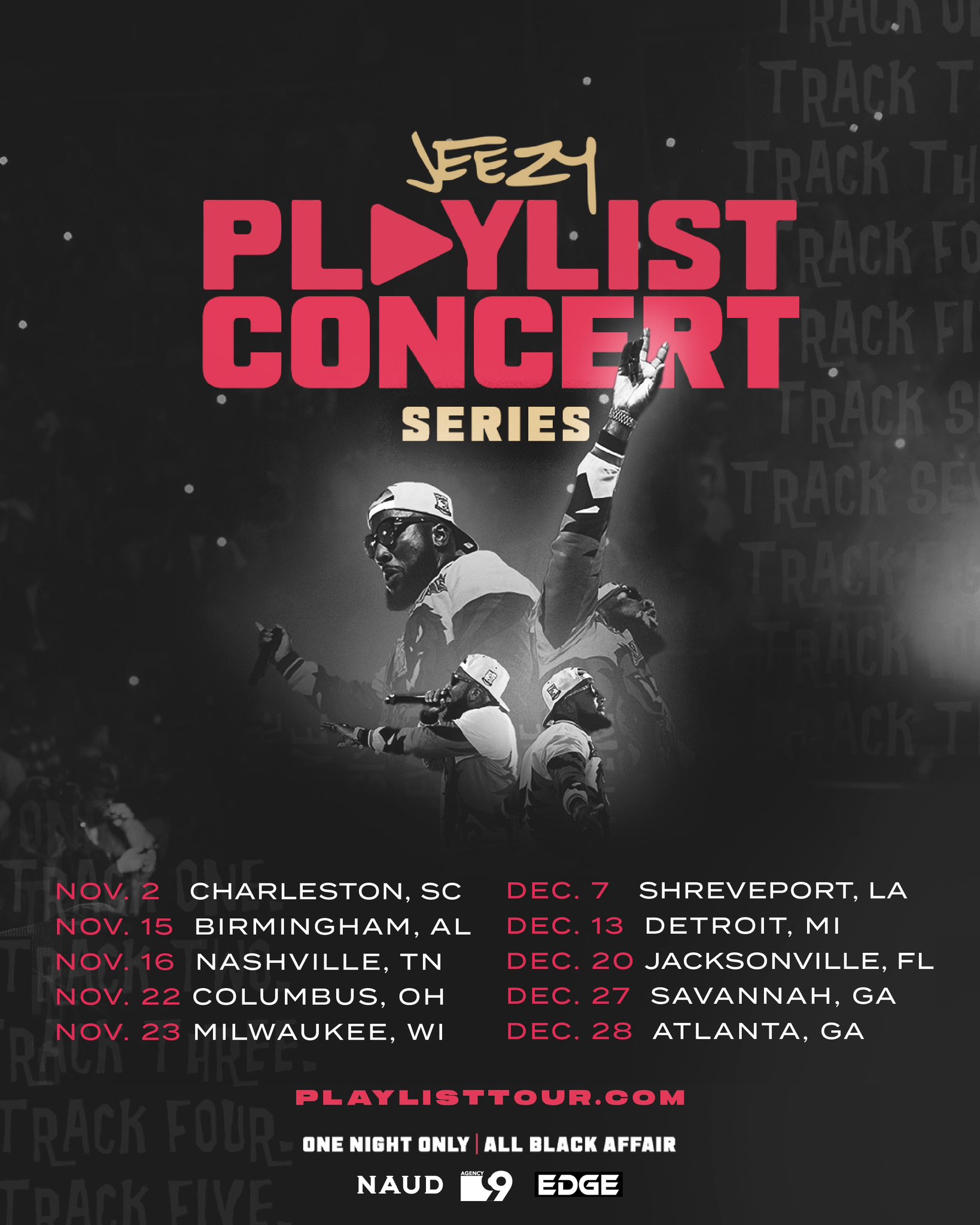 Jeezy announces additional dates for Playlist Concert Series