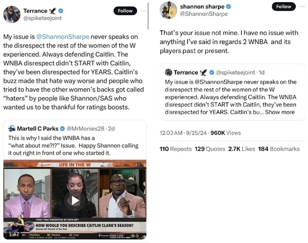 Shannon Sharpe faces backlash over defending Caitlin Clark