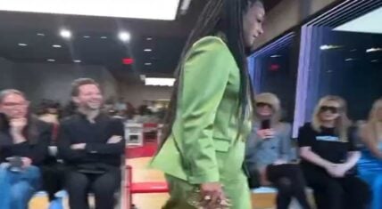 Tiffany Haddish faces backlash after crashing NYFW show