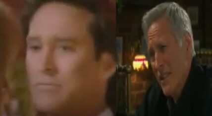 Drake Hogestyn as John Black on Days of Our Lives in younger and older roles