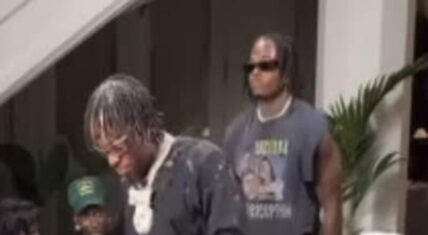 Gunna and Toosii preview new collaboration at fashion show