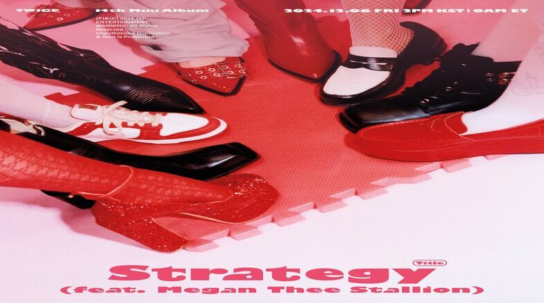 TWICE announces "Strategy" single with Megan Thee Stallion