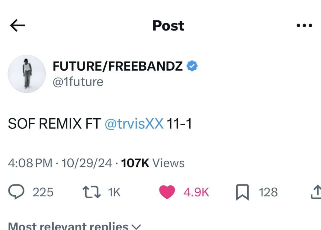 Future’s “Mixtape Pluto” and Travis Scott Remix Set to Rock Fans This Year
