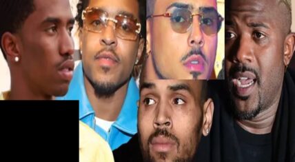 Chris Brown steps in to defuse confrontation between Diddy's sons and Ray J at Halloween event