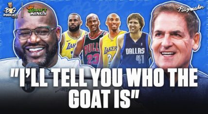 Shaq and Mark Cuban debate NBA GOAT on The Big Podcast