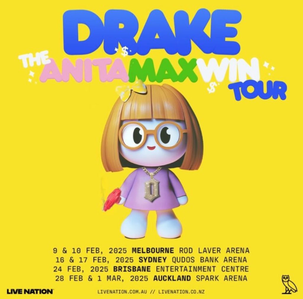Drake Announces 2025 Australia & New Zealand Tour