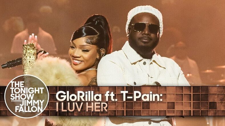 GloRilla and T-Pain perform "I Luv Her" on "The Tonight Show"