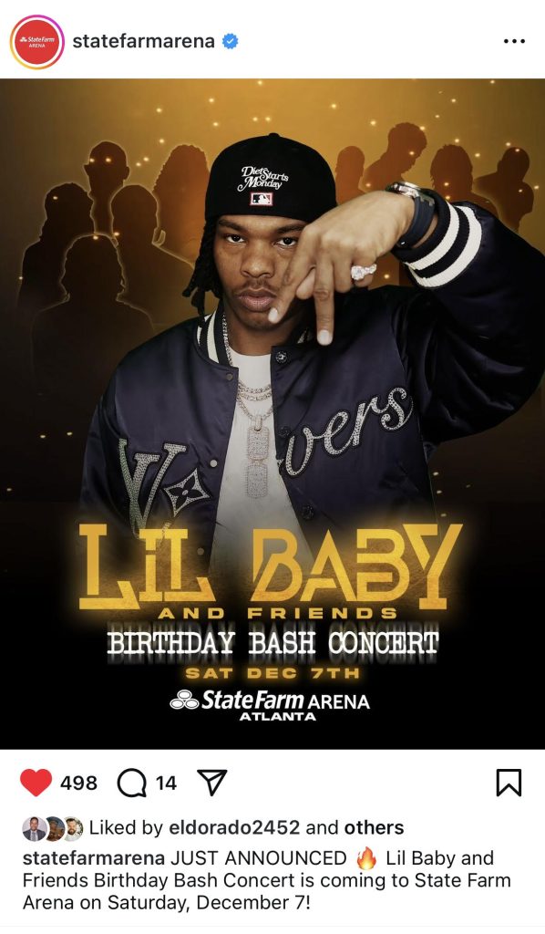 Lil Baby announces annual "Lil Baby and Friends" birthday concert